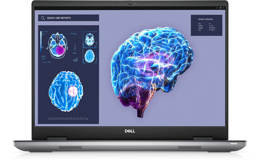 DELL Precision 7680 Intel® Core™ i7 i7-13850HX Mobile workstation 40.6 cm (16") Full HD+ 32 GB DDR5-SDRAM 512 GB SSD NVIDIA RTX 2000 Ada Wi-Fi 6E (802.11ax) Windows 11 Pro Grey