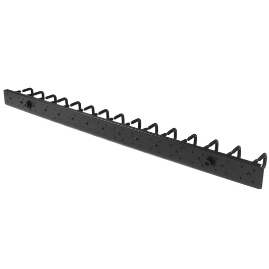 Star Tech Vertical Cable Organizer with D-Ring Hooks - 0U - 2.8ft.