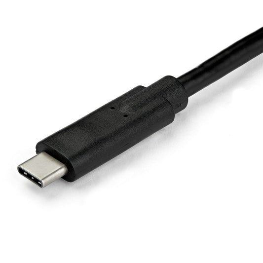 Star Tech 3ft/1m USB C to VGA Cable - 1920x1200/1080p USB Type C to VGA Video Active Adapter Cable - Thunderbolt 3 Compatible - Laptop to VGA Monitor/Projector - DP Alt Mode HBR2