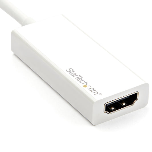 Star Tech USB-C to HDMI Adapter - White - 4K 60Hz