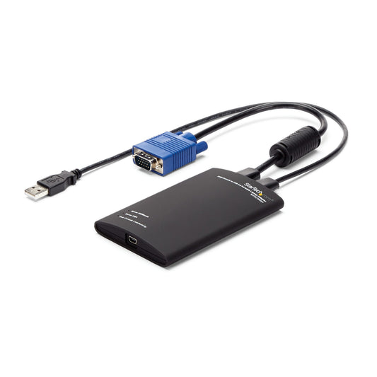 Star Tech KVM Console to USB 2.0 Portable Laptop Crash Cart Adapter