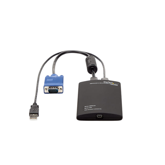 Star Tech KVM Console to USB 2.0 Portable Laptop Crash Cart Adapter