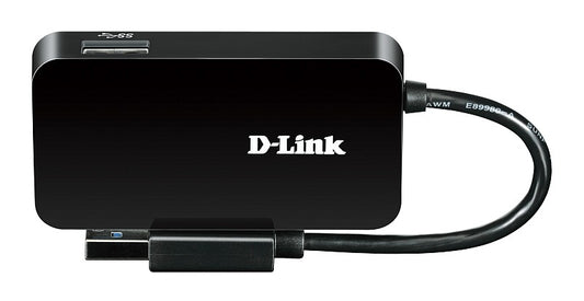 D-Link DUB-1341 interface hub USB 3.2 Gen 1 (3.1 Gen 1) Type-A 5000 Mbit/s Black