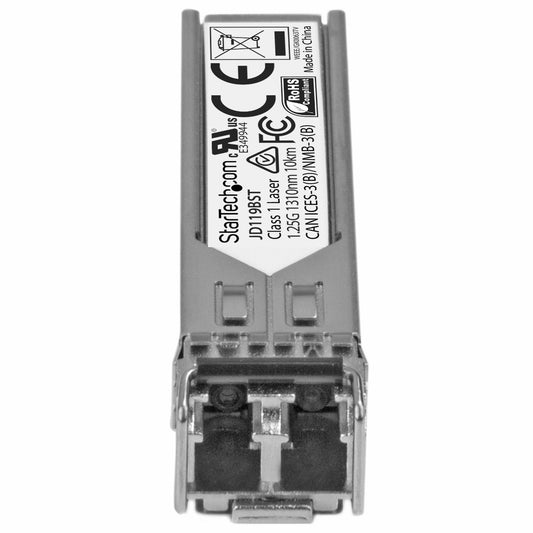 Star Tech HP JD119B Compatible SFP Transceiver Module - 1000BASE-LX~HPE JD119B Compatible SFP Module - 1000BASE-LX - 1GbE Single Mode Fiber Optic Transceiver - 1GE Gigabit Ethernet SFP - LC 10km - 1310nm - DDM HPE 5900, 12500, 5500