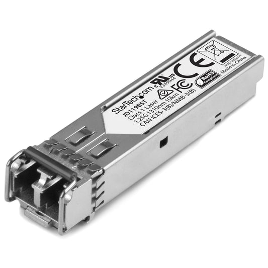 Star Tech HP JD119B Compatible SFP Transceiver Module - 1000BASE-LX~HPE JD119B Compatible SFP Module - 1000BASE-LX - 1GbE Single Mode Fiber Optic Transceiver - 1GE Gigabit Ethernet SFP - LC 10km - 1310nm - DDM HPE 5900, 12500, 5500