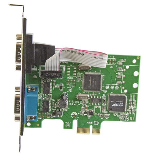 Star Tech 2-Port PCI Express Serial Card with 16C1050 UART - RS232