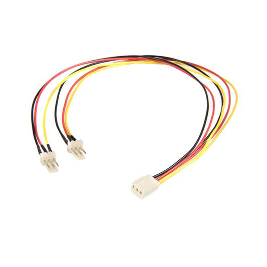 Star Tech 12in TX3 Fan Power Splitter Cable