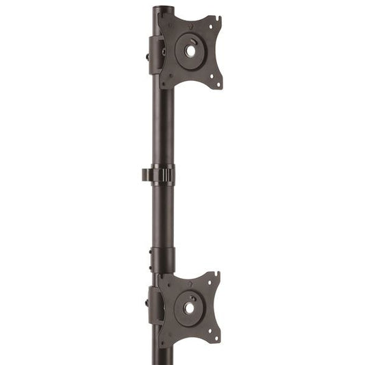 Star Tech Desk-Mount Dual Monitor Mount - Vertical - Steel