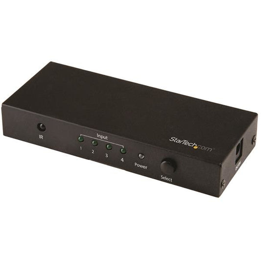 Star Tech 4-Port HDMI Automatic Switch - 4K 60Hz