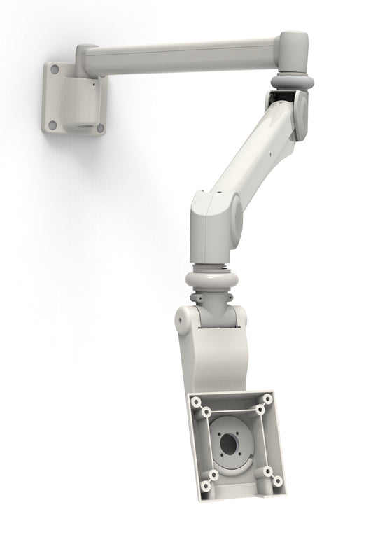 Compulocks VESA Medical Grade Extra Long Articulating Monitor Arm White
