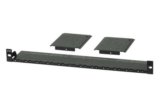ATEN Video Extender Rack Mount Kit; Rack mounting for 1 to 4 extenders