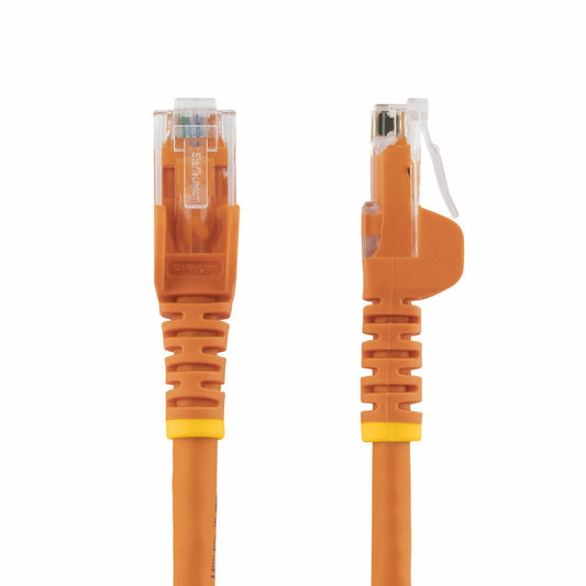 Star Tech 3m CAT6 Ethernet Cable - Orange CAT 6 Gigabit Ethernet Wire -250MHz 100W PoE RJ45 UTP Network/Patch Cord Snagless w/Strain Relief Individually Tested