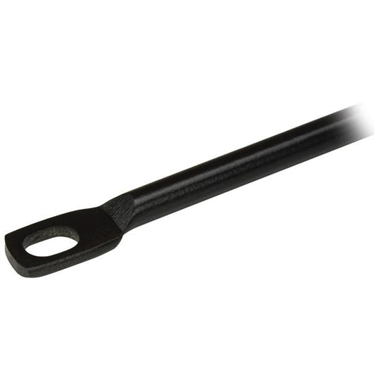 Star Tech Horizontal Cable Lacing Bars for Racks - 10 Pack