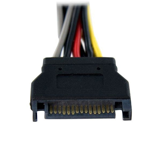 Star Tech 6in SATA Power Y Splitter Cable Adapter - M/F