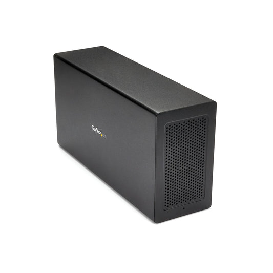 Star Tech Thunderbolt 3 PCIe Expansion Chassis, External Enclosure with One PCI Express Slot, PCIe Box for Laptops/Desktops/All-In-Ones, 5K/4K Output Via TB3/DP Ports, TAA Compliant