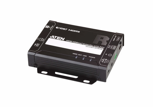 ATEN VE1812R-AT-U AV extender AV receiver Black