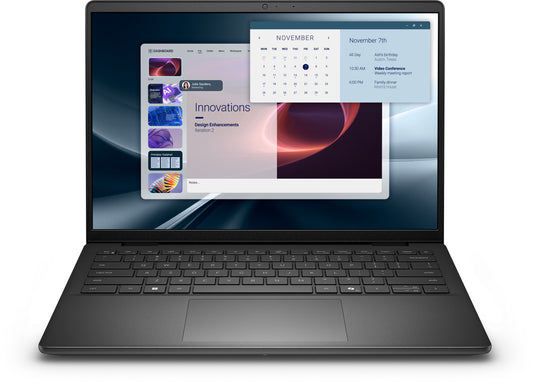 Dell Pro 14 Essential PV14255 AMD Ryzen 7 250 Laptop 35.6 cm (14") Full HD+ 16 GB DDR5-SDRAM 512 GB SSD Wi-Fi 6 (802.11ax) Windows 11 Pro Black product image