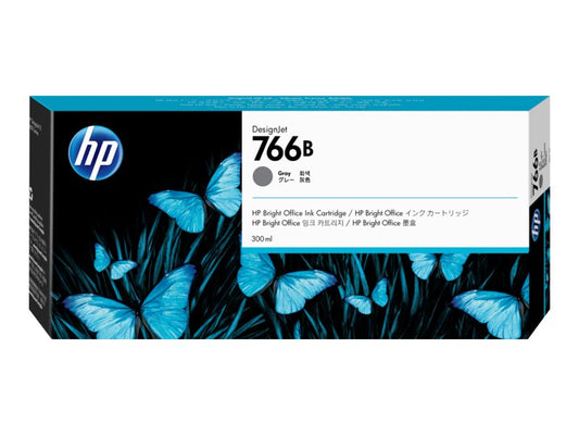 HP 766B 300ML GRAY DESIGNJET INK CARTRIDGE - XL 3600