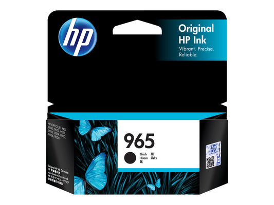 HP 965 BLACK ORIGINAL INK CARTRIDGE