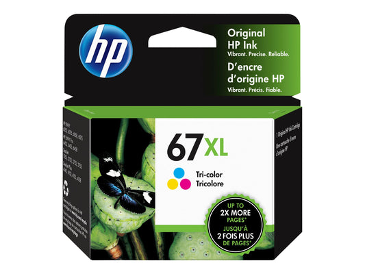 HP 67XL TRI-COLOUR INK CARTRIDGES