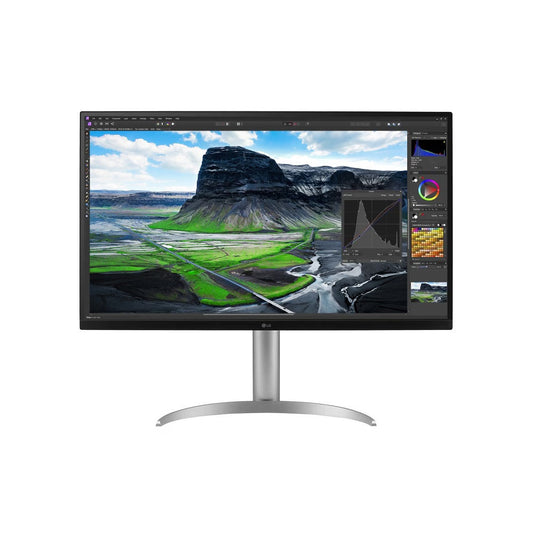 LG 32" (16:9) UHD IPS, HDMI(2), DP, USB-C, 90W, SPKR, H/ADJ, KVM, TILT, VESA, 3YRS