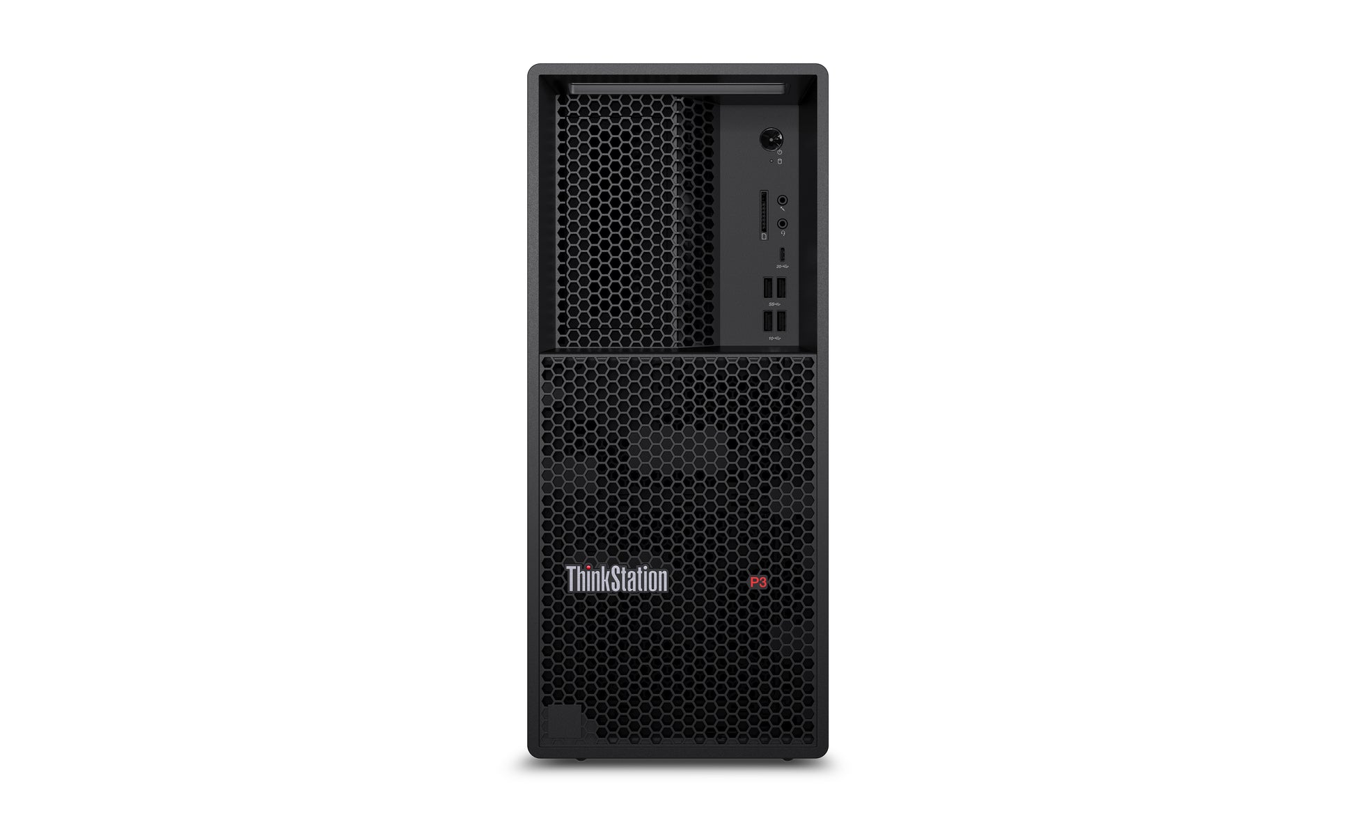 Lenovo ThinkStation P3 Tower Gen 2 Intel Core Ultra 9 285K 64 GB DDR5-SDRAM 3 TB HDD+SSD NVIDIA RTX 4000 Ada Windows 11 Pro Workstation Black product image