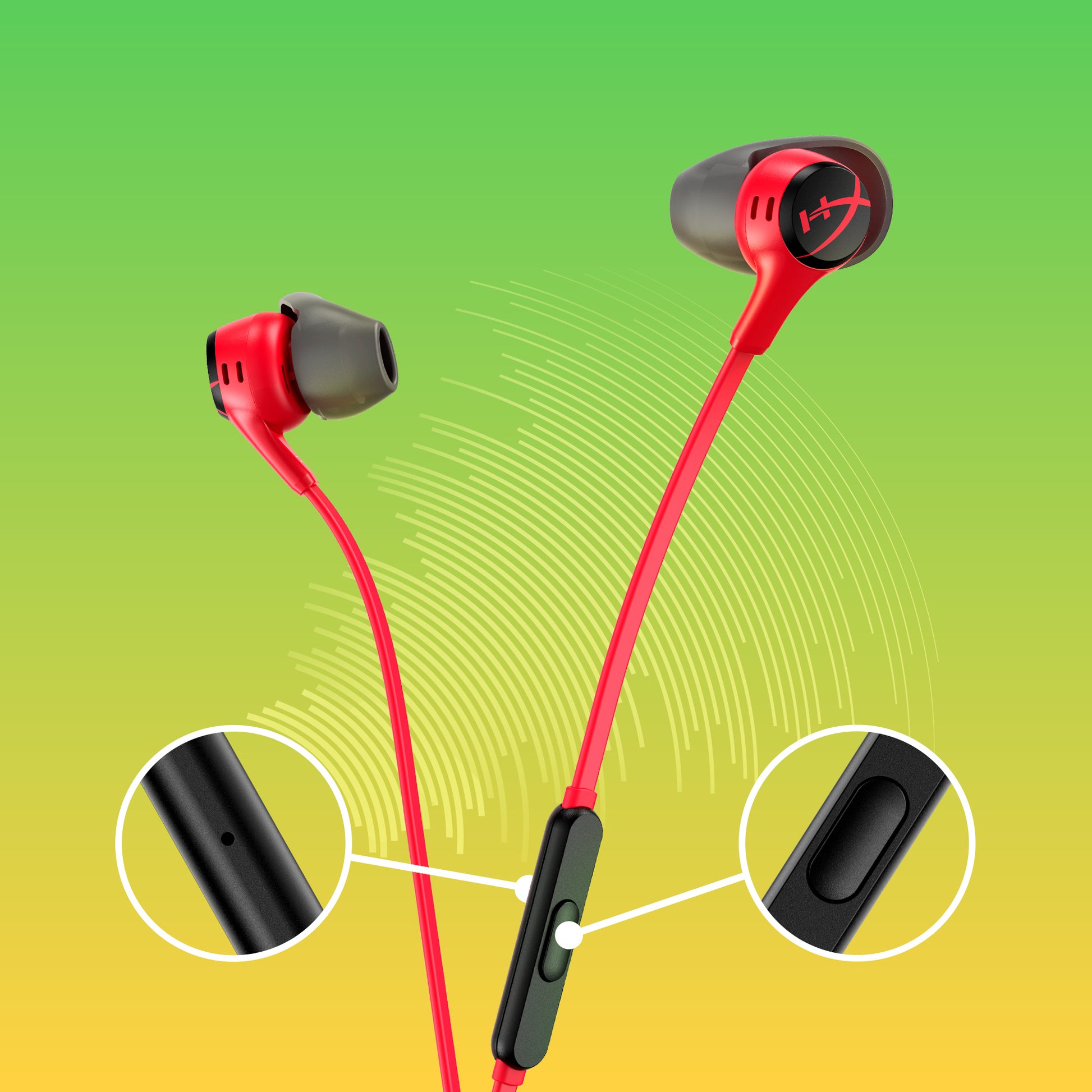 HyperX Cloud Earbuds II Black
