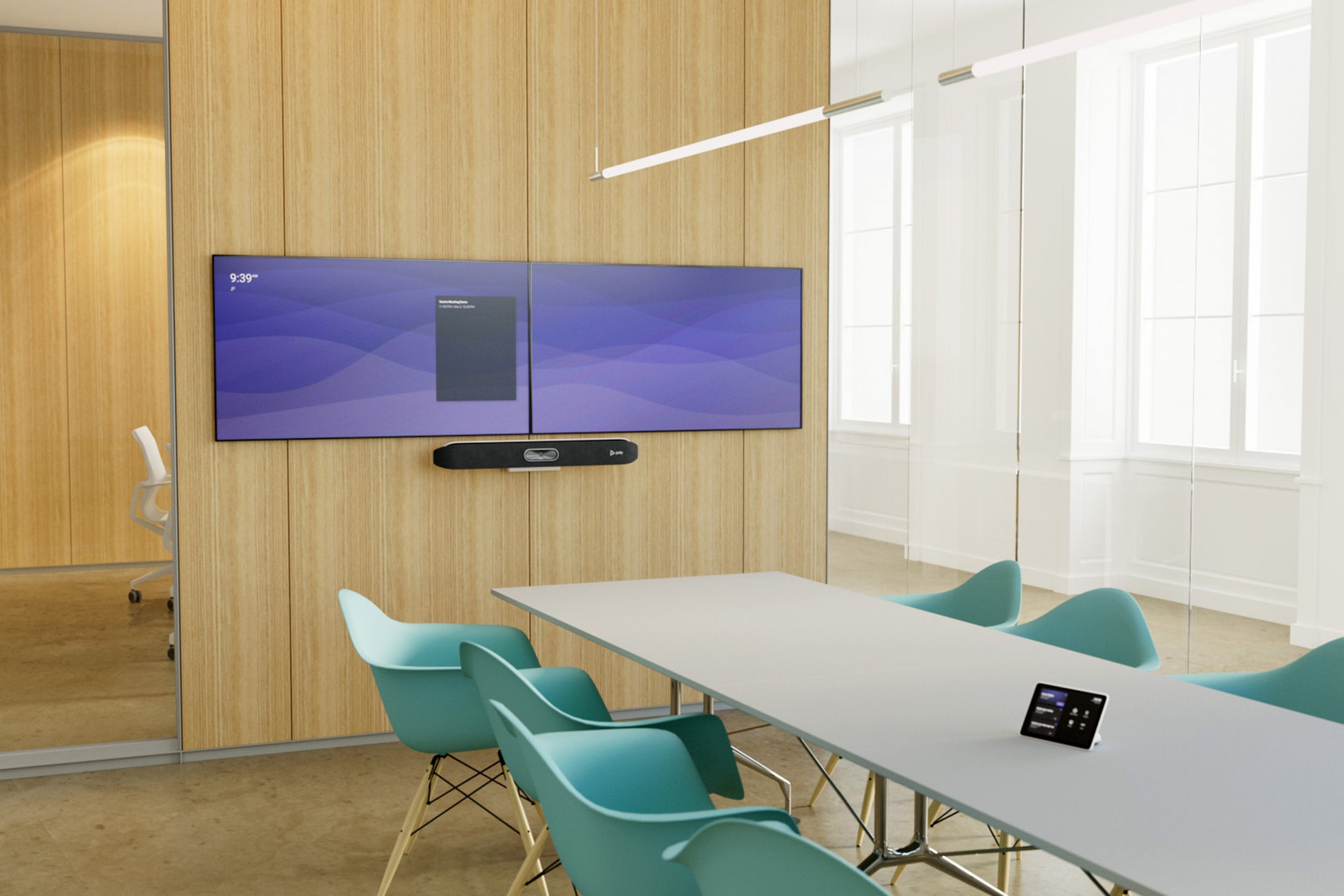 HP Poly Studio X50 All-In-One Video Bar with TC8 Controller Kit