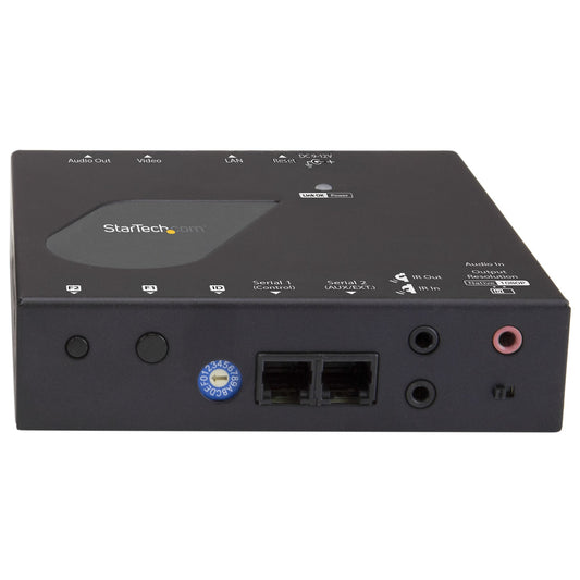 Star Tech 4K HDMI over IP Receiver for ST12MHDLAN4K, IP Extender with Video Control App, Support for AVoIP Video Wall - TAA
