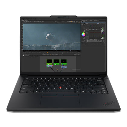 Lenovo ThinkPad P14s Gen 7 (Intel) Copilot + PC Copilot+ PC Intel Core Ultra 9 386H Mobile workstation 36.8 cm (14.5") Touchscreen WUXGA 32 GB LPDDR5x-SDRAM 1 TB SSD NVIDIA RTX PRO 1000 Blac product image