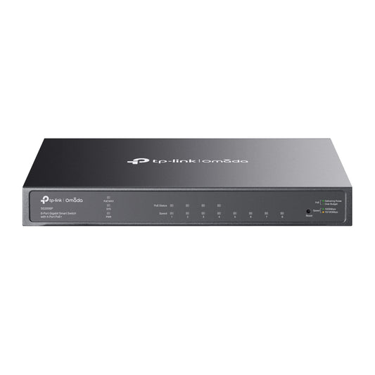 TP-Link  JetStreamâ„¢ 8-Port Gigabit Smart Switch with 4-Port PoE+, 5-Year WTY -(TL-SG2008P)