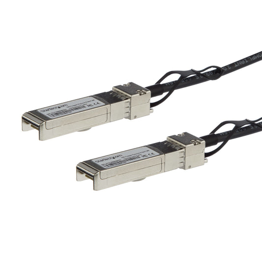 Star Tech MSA Uncoded Compatible 0.5m 10G SFP+ to SFP+ Direct Attach Breakout Cable Twinax - 10 GbE SFP+ Copper DAC 10 Gbps Low Power Passive Transceiver Module DAC