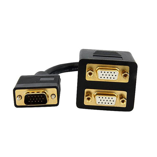 Star Tech 1 ft VGA to 2x VGA Video Splitter Cable – M/F