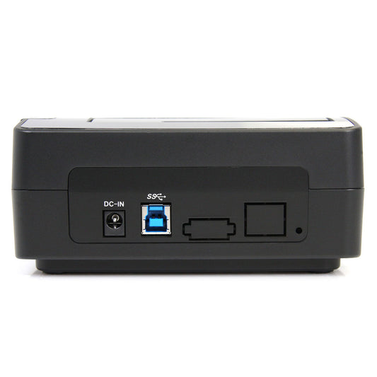 Star Tech Single Bay USB 3.0 to SATA Hard Drive Docking Station, USB 3.0 (5 Gbps) Hard Drive Dock, External 2.5/3.5" SATA I/II/III HDD/SSD Docking Station, Top-Loading Hard Drive Bay