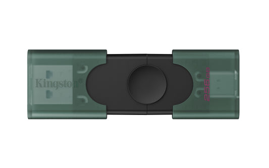 Kingston Technology DataTraveler 256GB USB-A + USB-C 3.2 Gen 1 DuoG2