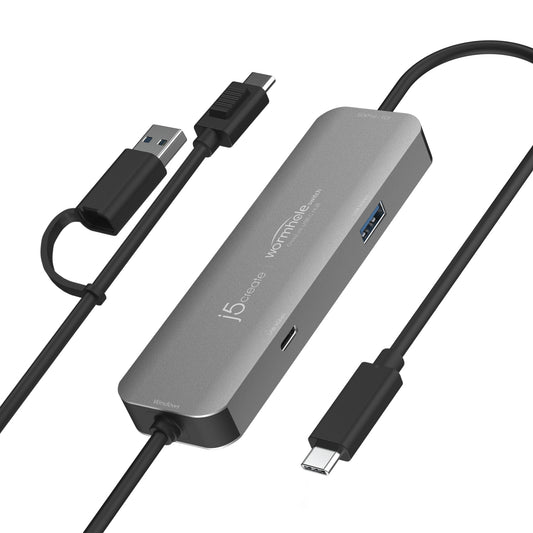 j5create JCH422 Wormhole Switch CrossLink USB-C HUB product image