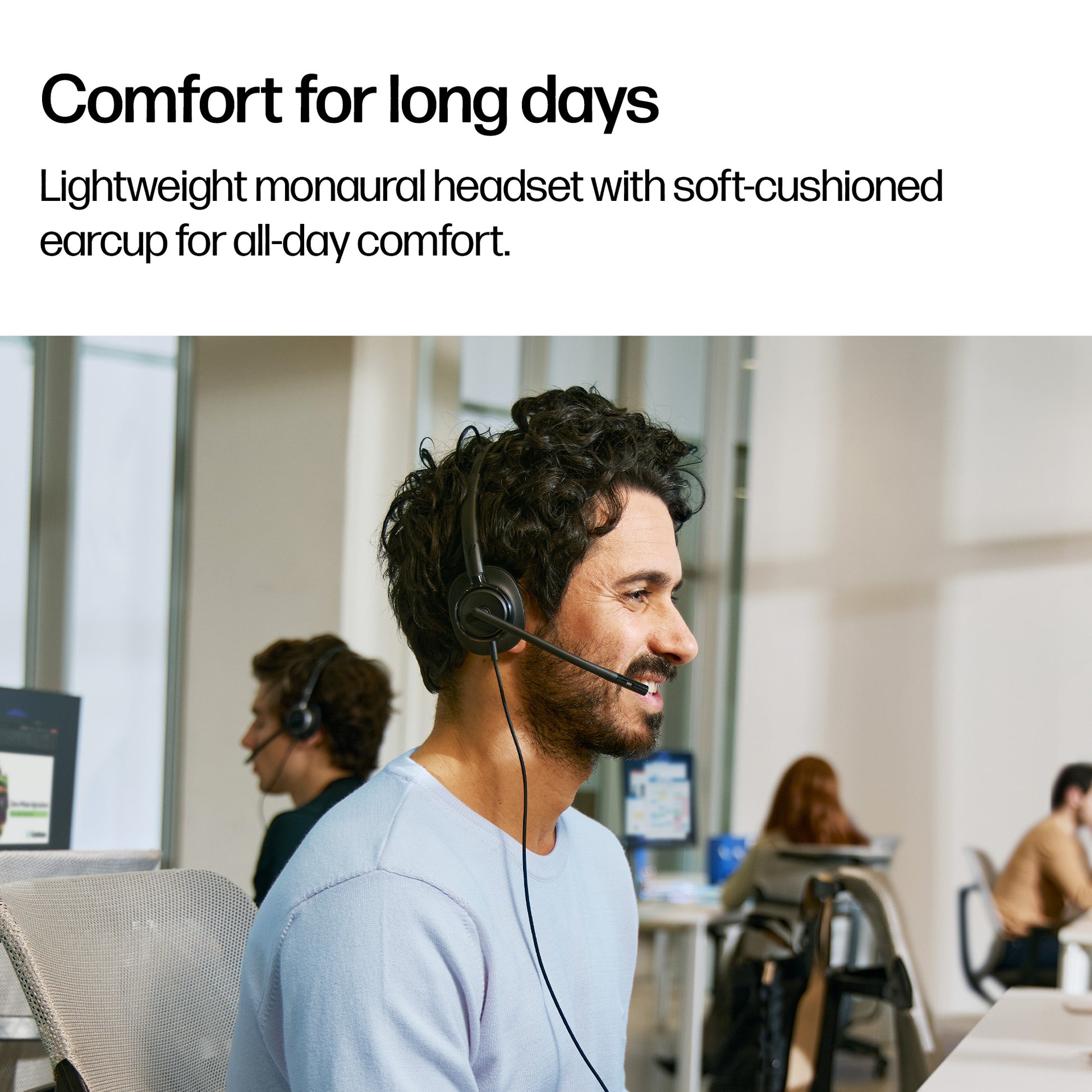 HP Poly Mission 425 Stereo USB Wired Headset