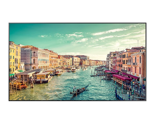 Samsung QBR Digital signage flat panel 2.16 m (85") Wi-Fi 350 cd/m≤ 4K Ultra HD Black Tizen 4.0