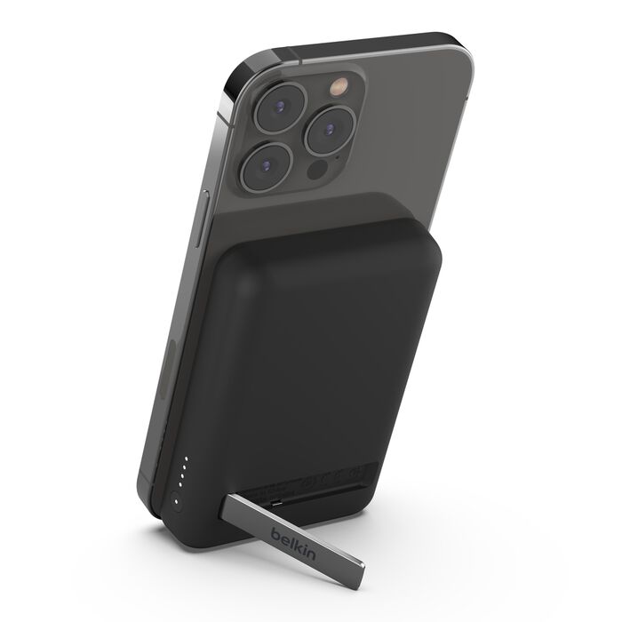 Belkin Magnetic Wireless Power Bank 5K + Stand (BPD004BTBK)