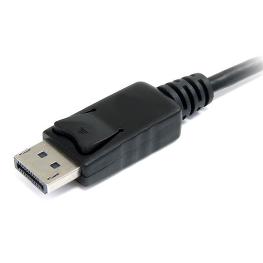 Star Tech 6in (15cm) DisplayPort to Mini DisplayPort Cable - 4K x 2K UHD Video - DisplayPort Male to Mini DisplayPort Female Adapter Cable - DP Computer to mDP 1.2 Monitor Extension Cable