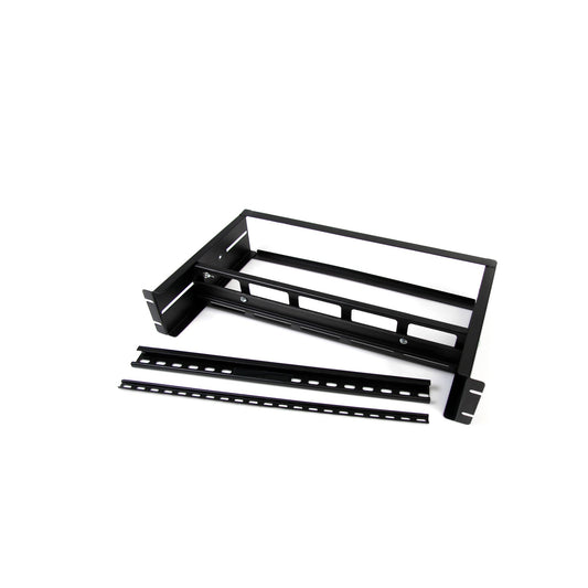 Star Tech Adjustable Rackmount DIN Rail Kit with Top Hat/Mini/G Rails