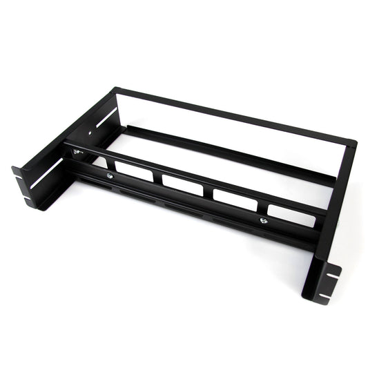 Star Tech Adjustable Rackmount DIN Rail Kit with Top Hat/Mini/G Rails