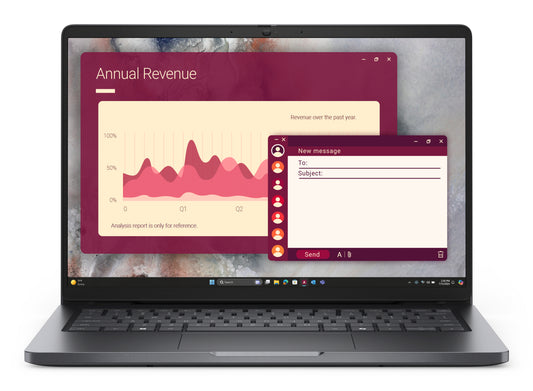 DELL Pro 14 PC14250 Intel Core 7 150U Laptop 35.6 cm (14") Full HD+ 16 GB DDR5-SDRAM 512 GB SSD Wi-Fi 6 (802.11ax) Windows 11 Pro Black