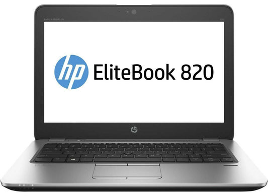 HP EliteBook 820 G3 Intel i5 6300U 2.40GHz 8GB RAM 256GB SSD 12.5" HD Win 10 (Refurbished)