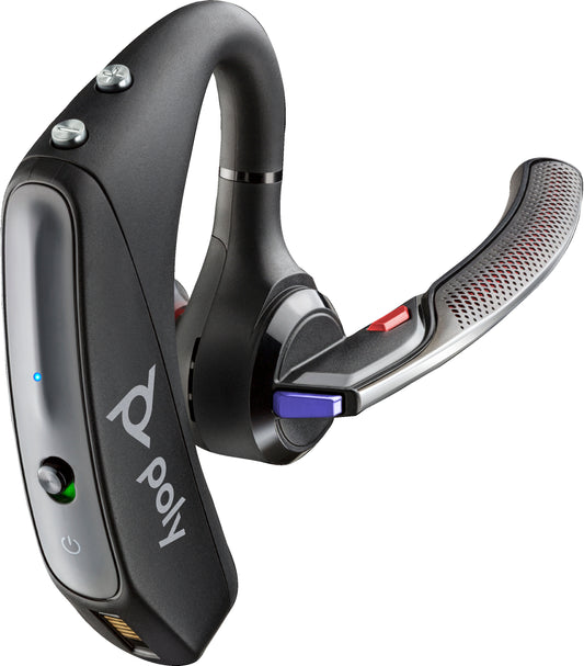 HP Poly Voyager 5200-M Office Headset +USB-C to Micro USB Cable