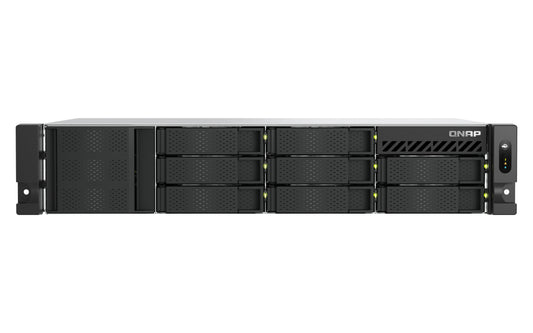 QNAP TS-855eU-8G, 2U short-depth rackmount NAS with 8-core computing power, Intel Â® AtomÂ® C5125 8-core processor, 2.8GHz, 8 GB SODIMM DDR4 (1x 8 GB), 2 Yrs WT