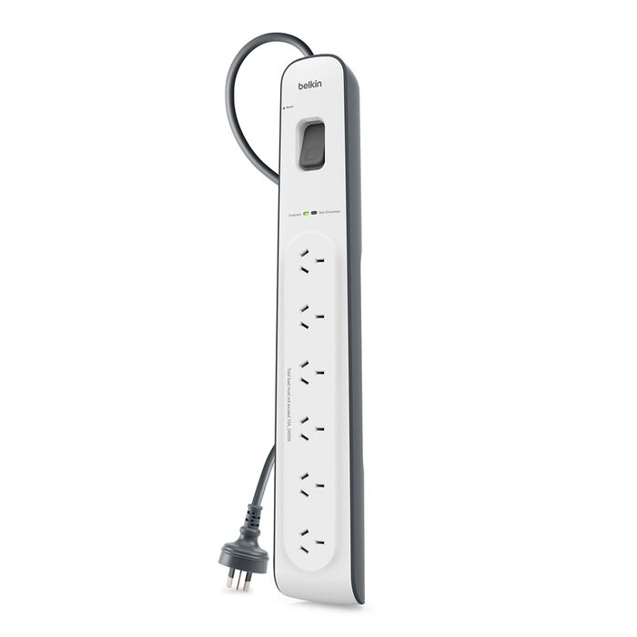 Belkin 6 Outlet with 2M Cord (BSV603AU2M)