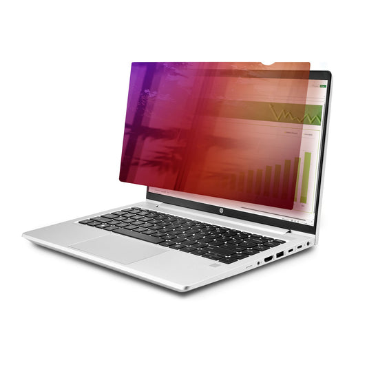Star Tech 14-inch 16:9 Laptop Privacy Screen, Reversible Gold Filter w/Enhanced Privacy, Computer Security Filter, Removable Screen Protector/Shield, +/- 30 Deg.
