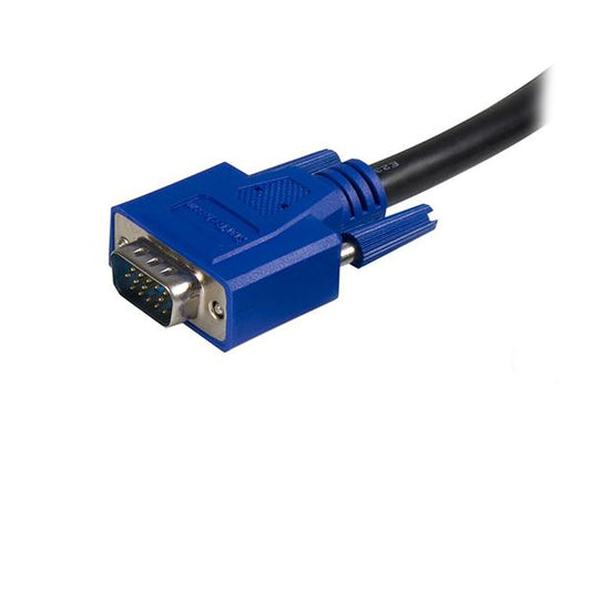 Star Tech 6 ft 2-in-1 USB KVM Cable