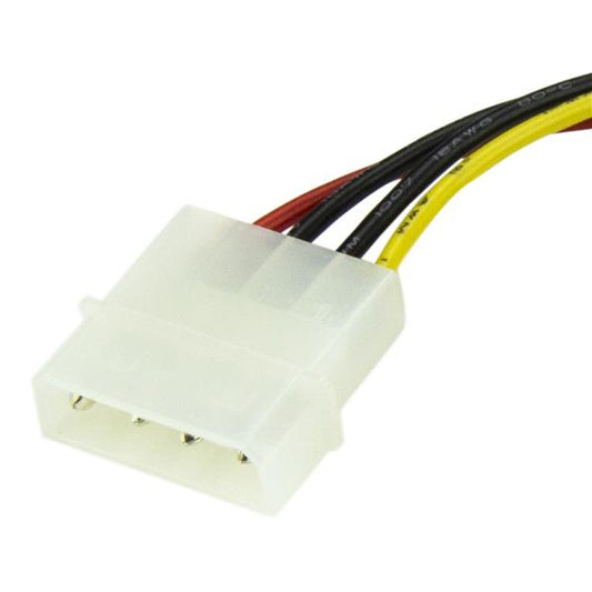 Star Tech 6in 4 Pin LP4 to SATA Power Cable Adapter